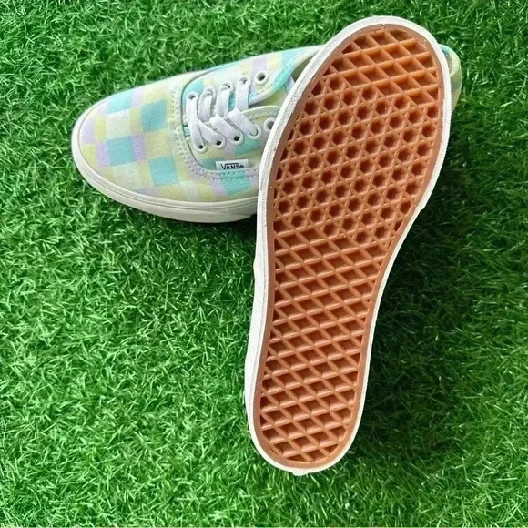 💫Vans Authentic Stacked Pastel Picnic Mixed Plaid SEND OFFERS - Picture 9 of 9
